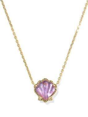 💞💞💖 Kendra Scott x Brynne Shell Gold Short Pendant Necklace